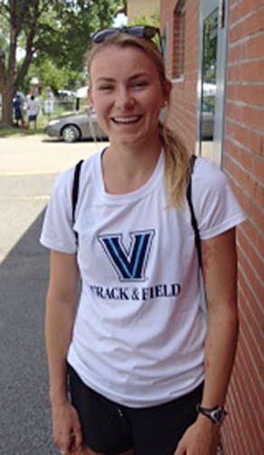 Sydenham High School grad Nicole Armstrong did well, accordingn to her coach, in her first season at Villanova University