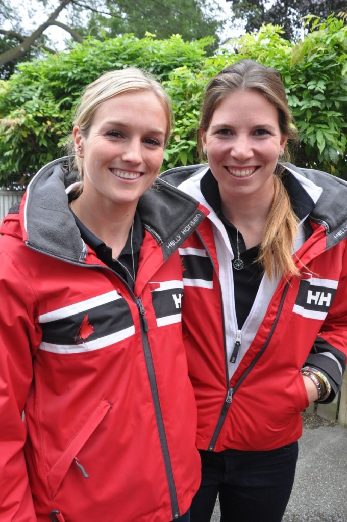 Erin Rafuse (left) and Kingston sailor Danielle Boyd are wintering in Florida as they continue their quest for a berth on Canada's 2016 Olympic sailing team. — teamrafuseboyd.com photo